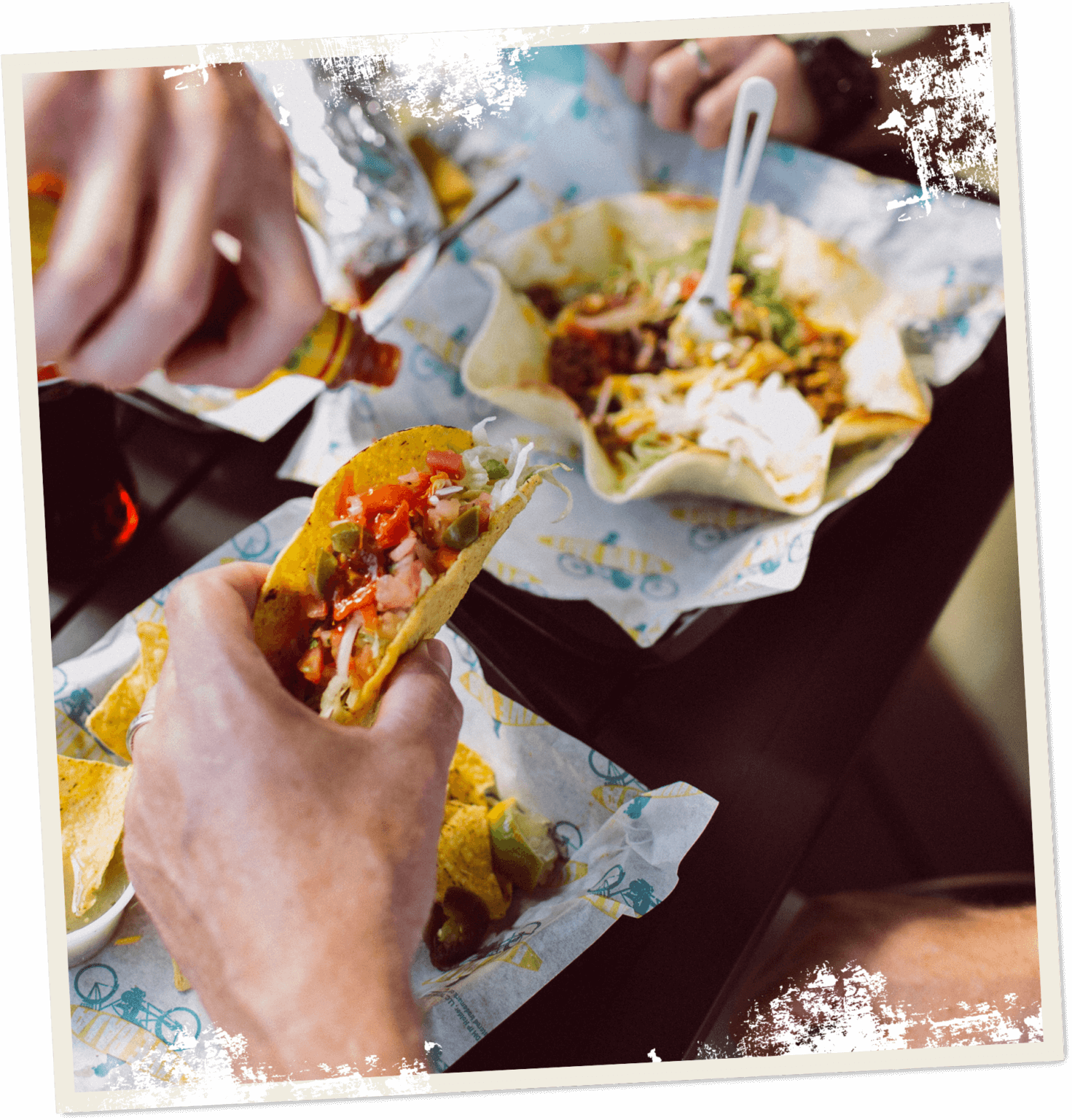 Taco Del Mar customers