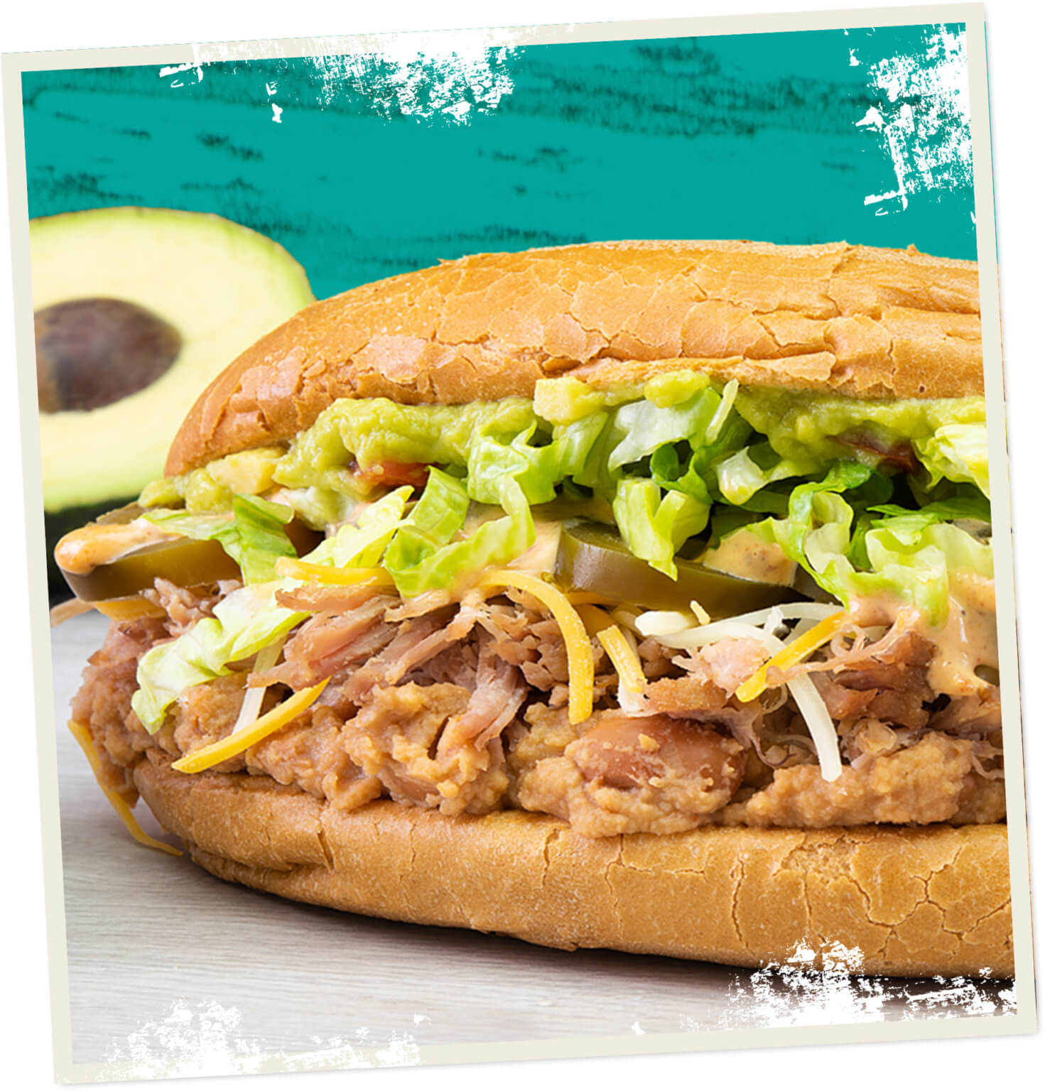 Mexican Torta Sandwich